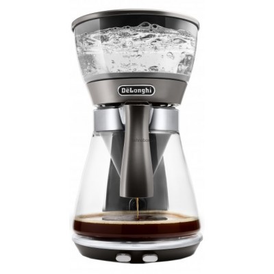 Кофеварка капельная DELONGHI ICM 17210 серый купить по выгодной цене с доставкой в Луганске, Алчевске в магазине Tehnobox