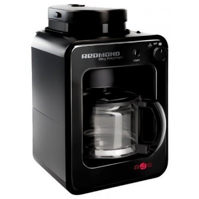 Кофеварка REDMOND RCM-M1505S-E черный купить по выгодной цене с доставкой в Луганске, Красный Луч в магазине Tehnobox