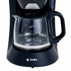 Кофеварка DELTA DL-8153 черная