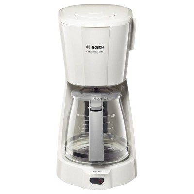 Кофеварка капельная Bosch TKA3A031 белый купить по выгодной цене с доставкой в Луганске, Алчевске в магазине Tehnobox