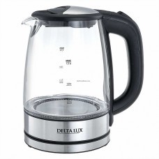 Эл.чайник DELTA LUX DL-1204В черный 1,7л