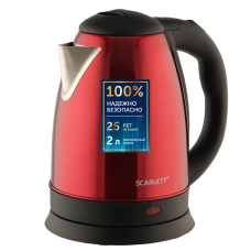 Чайник SCARLETT SC-EK21S76 2,0л красный