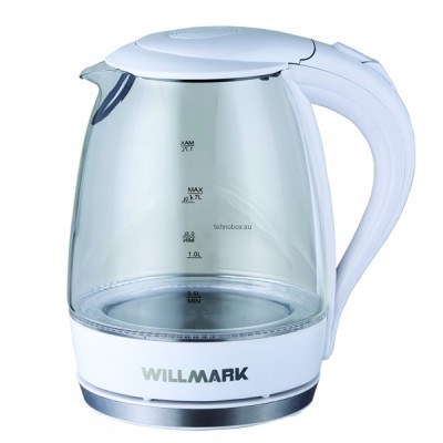 Электрочайник WILLMARK WEK-1708G (Белый)