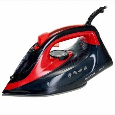 Утюг DELTA LUX DE-3000 черн/красн 2000Вт