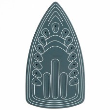 Утюг DELTA LUX DL-352 белый/фиолетовый, 2200Вт, кер