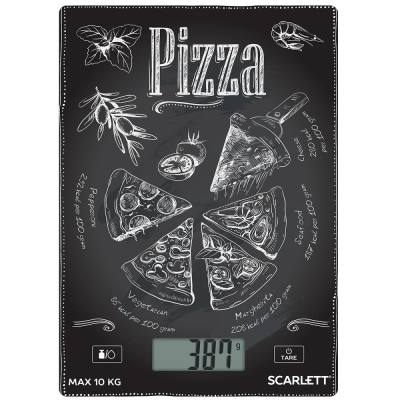 Весы кухонные SCARLETT SC-KS57P66 PIZZA купить по выгодной цене с доставкой в Луганске, Лутугино в магазине Tehnobox