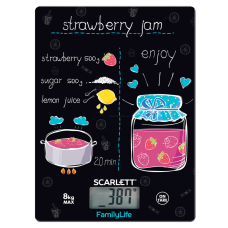 Весы кухонные SCARLETT SC-KS57P90 (Family Life)