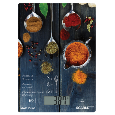 Весы кухонные SCARLETT SC-KS57P68 SPICES купить по выгодной цене с доставкой в Луганске, Стаханове в магазине Tehnobox