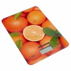 Весы настольн АКСИНЬЯ КС-6501Цитрус 5кг