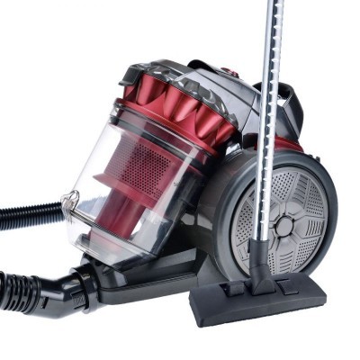 Пылесос MAXTRONIC MAX-HJW-1508R циклонный 2400Вт, всас-400