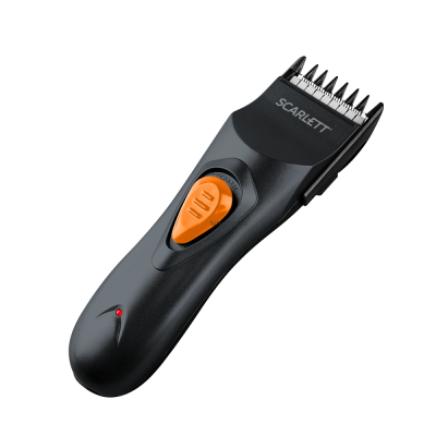 Машинка для стрижки SCARLETT SC-HC63050 (графит с оранжевым) купить по выгодной цене с доставкой в Луганске, Краснодоне в магазине Tehnobox
