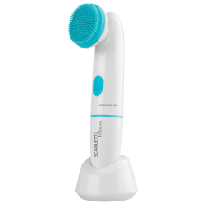 Щетка для чистки лица SCARLETT SC-CA301F05 (белый с голубым)