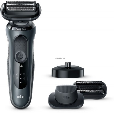 Бритва BRAUN Series 6 60-N4820cs серый купить по выгодной цене с доставкой в Луганске, Лутугино в магазине Tehnobox