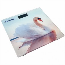 Весы напол АКСИНЬЯ КС-6010 Бел.леб 180кг 26*26