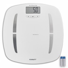Весы напольные SCARLETT SC-BS33ED80 (белый с черным)