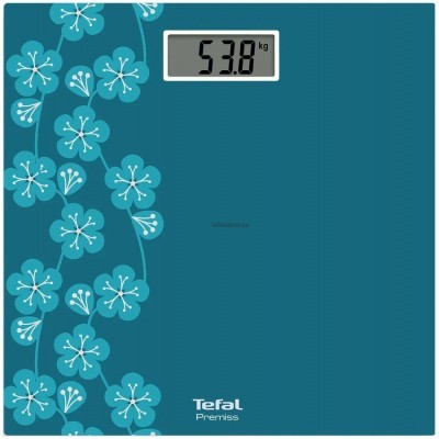 Весы напольные электронные Tefal PP1433V0 голубой купить по выгодной цене с доставкой в Луганске, Свердловске в магазине Tehnobox