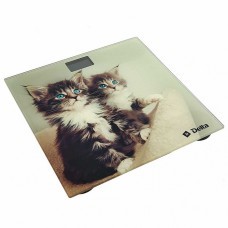 Весы напольные электр.DELTA D-9228/1 "Котята" 180кг.26×26см.