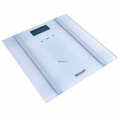 Весы напольные электр.DELTA LUX DE-4600 "Smart" бел.