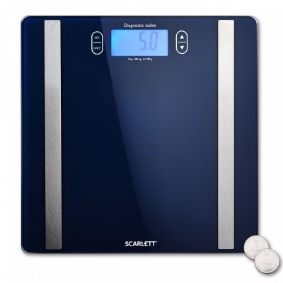Весы напольные SCARLETT SC-BS33ED82 (синий) купить по выгодной цене с доставкой в Луганске, Красный Луч в магазине Tehnobox