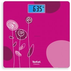 Весы напольные электронные Tefal PP1531V0 розовый/рисунок