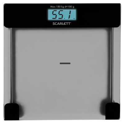 Весы напольные SCARLETT SC-BS33E105 (Дымчатый серый) купить по выгодной цене с доставкой в Луганске, Лутугино в магазине Tehnobox