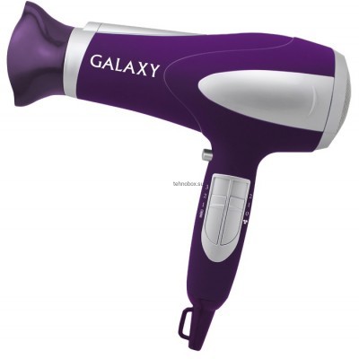 Фен профессиональный 2 скорости, 3темпиратурных режима GALAXY 4324гл