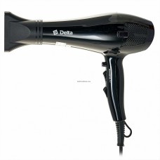 Фен DELTA DL-0938 черный, иониз, 2000Вт