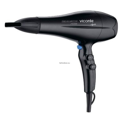 Фен Viconte VC-3749 черный 2400Вт