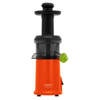 Соковыжималка шнековая SCARLET SC-JE50S50 (оранжевый) купить по выгодной цене с доставкой в Луганске, Стаханове в магазине Tehnobox