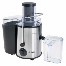 Соковыжималка DELTA DL-0232 черный/нерж. 600Вт