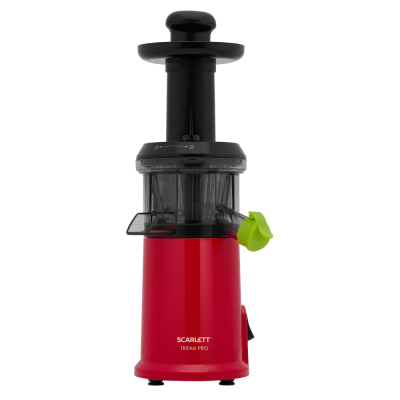 Соковыжималка шнековая SCARLETT SC-JE50S60 (красный) купить по выгодной цене с доставкой в Луганске, Стаханове в магазине Tehnobox