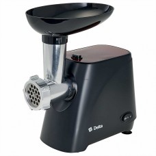 Мясорубка DELTA DL-6100M черная/красная, 2000Вт, 1,8 кг/мин, реверс