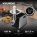 Мясорубка HYUNDAI HY-MG2322 черный/серебристый