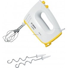 Миксер ручной Bosch MFQ36300Y белый/желтый