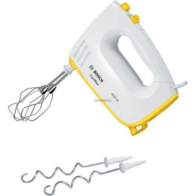 Миксер ручной Bosch MFQ36300Y белый/желтый купить по выгодной цене с доставкой в Луганске, Алчевске в магазине Tehnobox