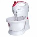 Миксер DELTA LUX DL-5071C белый/розовый, 350Вт, 2,5л, вращение купить по выгодной цене с доставкой в Луганске, Свердловске в магазине Tehnobox
