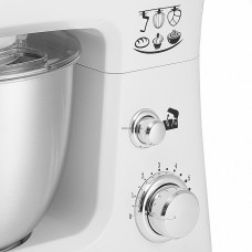 Миксер DELTA LUX DE-7900P белый/серый 1000Вт планетарный 3,5 л