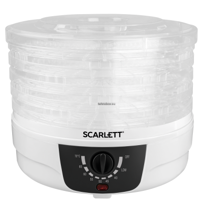 Сушилка для фруктов и овощей SCARLET SC-FD421004 (белый) купить по выгодной цене с доставкой в Луганске, Свердловске в магазине Tehnobox