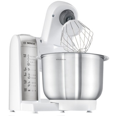 Кухонная машина Bosch MUM48W1 белый купить по выгодной цене с доставкой в Луганске, Свердловске в магазине Tehnobox