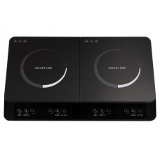Плита индукционная 3400Вт,2 нагревательных элемента GALAXY 3061гл