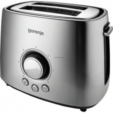 Тостер GORENJE T1000E серебристый/черный