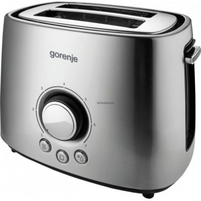 Тостер GORENJE T1000E серебристый/черный