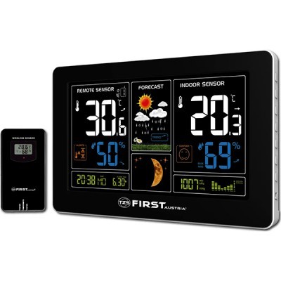 Метеостанция FIRST 2461-4 купить по выгодной цене с доставкой в Луганске, Алчевске в магазине Tehnobox